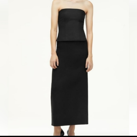 ZARA Narciso Rodriguez wool maxi skirt
